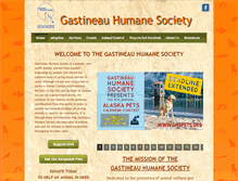 Tablet Screenshot of ghspets.org